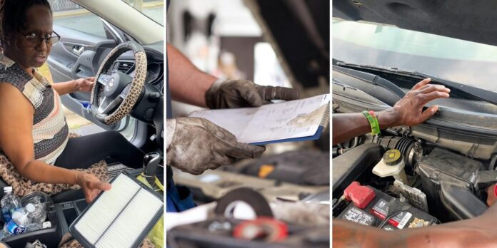 ‘They getting $1 a second’: Dealership quotes driver $49 to change air filter. Here’s what she does instead