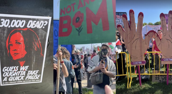 ‘Uncommitted’ voters join DNC March—push for ceasefire through the streets of Chicago