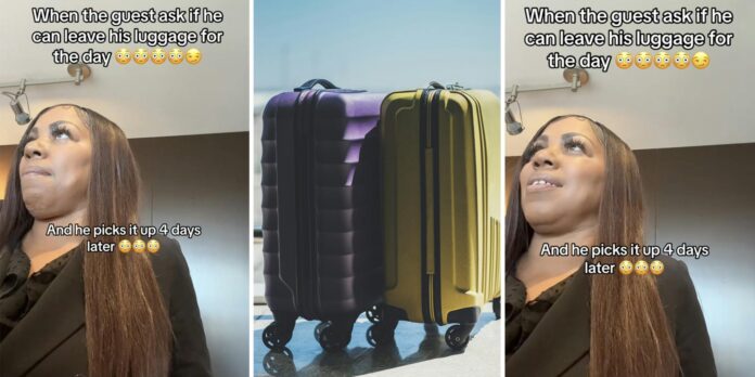 ‘Who leaves their luggage at the hotel for 4 days???’: Hotel worker calls out customer who asked to leave luggage there for a day