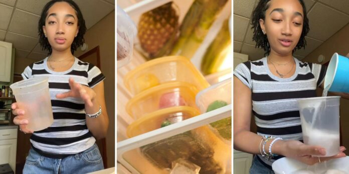 ‘You don’t have to scrub for 40 hours’: Woman shares hack for finally getting rid of stains on your Tupperware