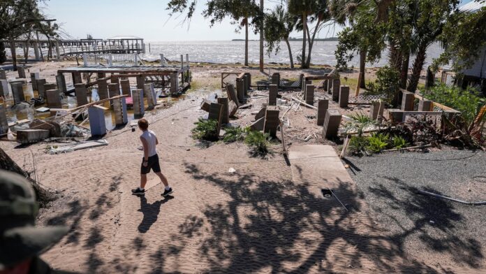 AP PHOTOS: Hurricane Helene inundates the southeastern US