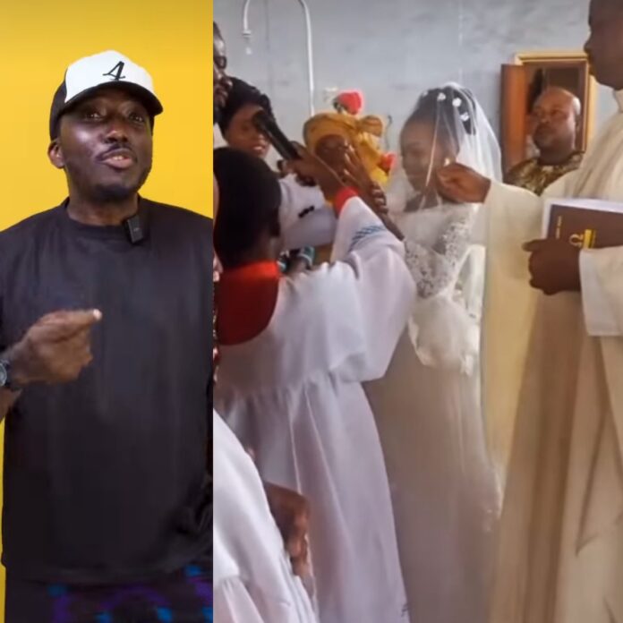 Comedian, Bovi calls out Catholic Priest for knocking altar boy and also boy’s family for taking the priest’s side