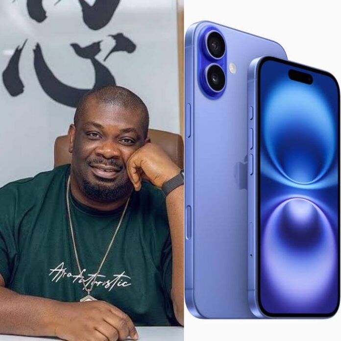 Don Jazzy Complains About How iPhone 16 Deletes Contacts From His Phone (Video)