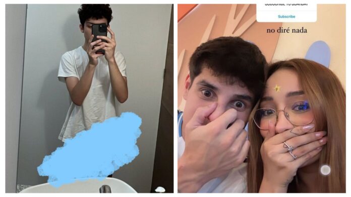 FOTO: Tiktoker, Ian Orozco, su larga polla se filtra en un desnudo viral después de salir con su nueva novia, Scarday Polemica