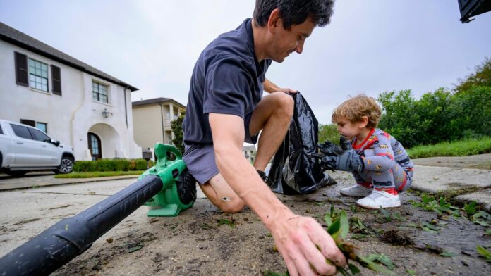 Gulf Coast residents still reeling from Hurricane Ida clean up mess left by Francine