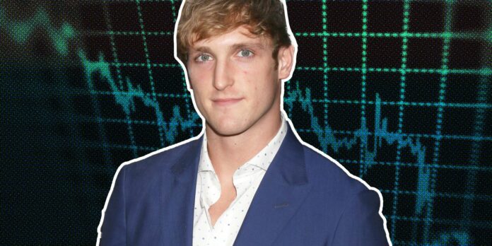 Logan Paul over down spiral graph