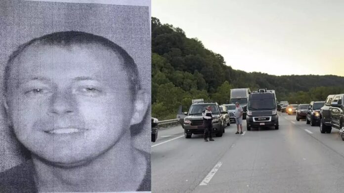 Man upgraded to suspect in Kentucky freeway shooting