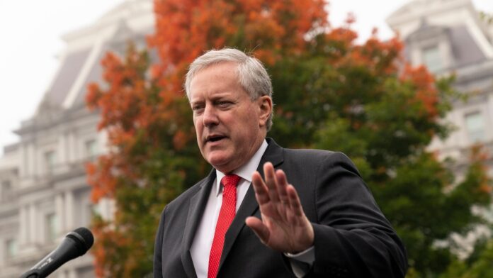 Mark Meadows asks judge to move Arizona’s fake elector case to federal court