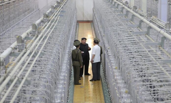 North Korea reveals uranium enrichment facility, Kim calls for more centrifuges