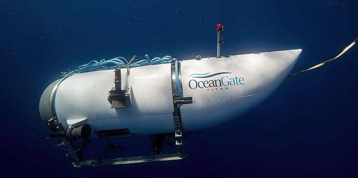 This photo combo shows, from left, Shahzada Dawood, Suleman Dawood, Paul-Henry Nargeolet, Stockton Rush and Hamish Harding in grave danger aboard a small submarine that has gone missing in the Atlantic Ocean. The missing submarine Titan imploded near the wreckage of the Titanic, killing all five people on board, the U.S. Coast Guard announced Thursday, June 22, 2023. (AP Photo/File)