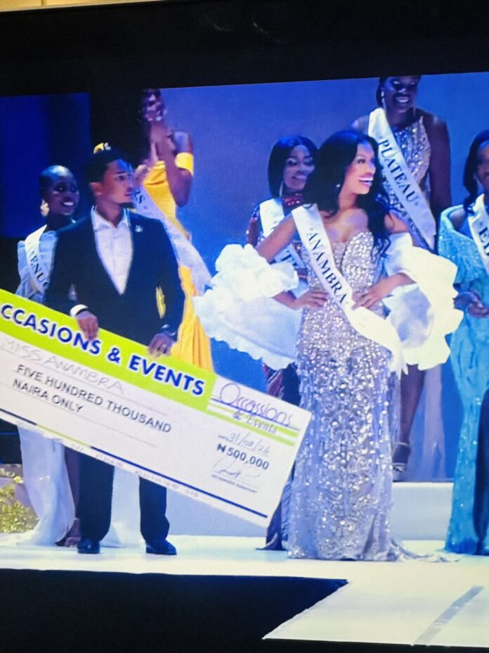 PHOTO: Chidimma Vanessa Adetshina won R5,600 as she got crowned as Miss Universe Nigeria 2024