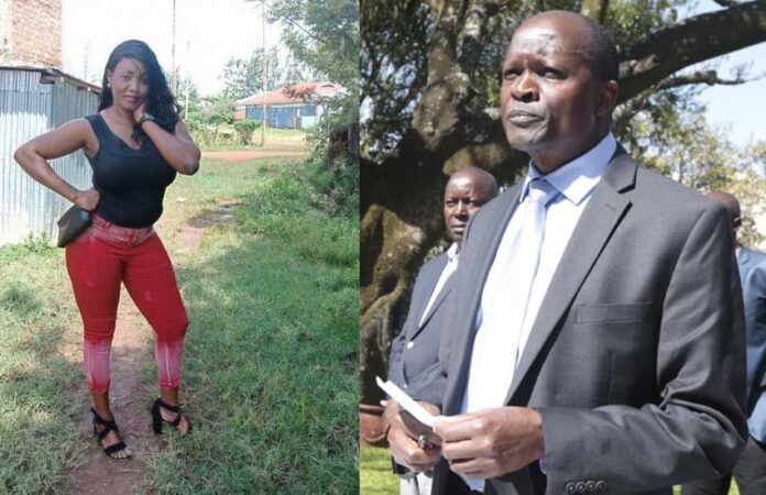 PHOTO: Journalist confirms Hellen Obado’s brother, Naftali Odie, organized the goons who raped Sharon Otieno as her pussy and boobs picture in the bush go viral