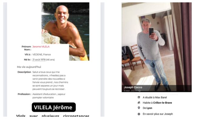 PHOTO: Pictures of COCCO Joseph and Vilela Jerome, rapists, who raped Gisèle Pélicot Mazan go viral