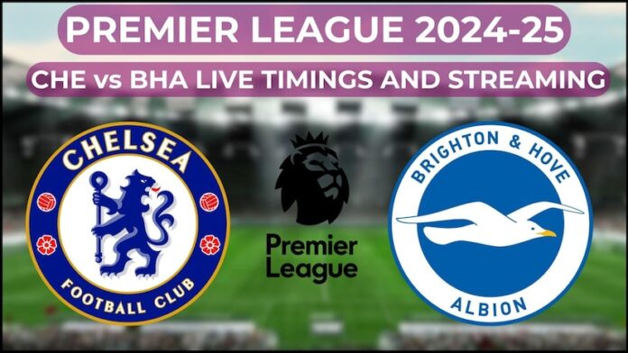 Premier League: Chelsea vs Brighton live match times and streaming