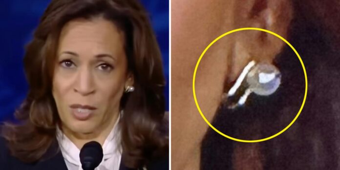 QAnon crowd thinks they spotted Harris’ secret pearl earring earpiece at the debate