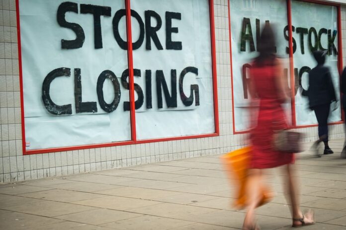 Retailers exit high street with over 10,000 shops closed in 2023