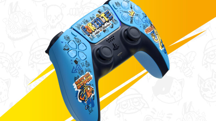 Secure some victories in style with the recently unveiled Limited Edition Fortnite Dualsense controller