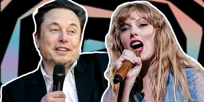 Taylor Swift’s endorsement of Harris prompts Elon Musk’s ‘creepiest post of all time’