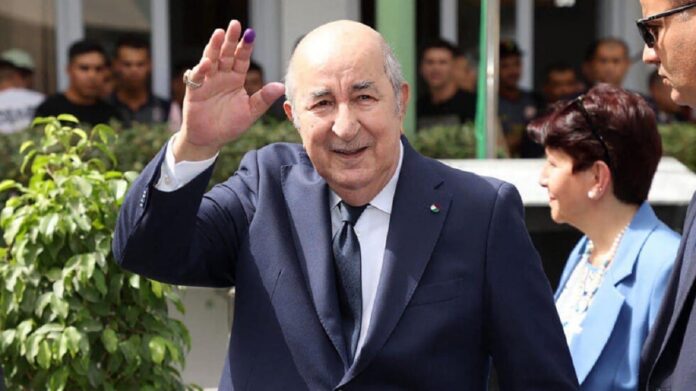 Tebboune wins Algerian election with 94.7% amid low turnout