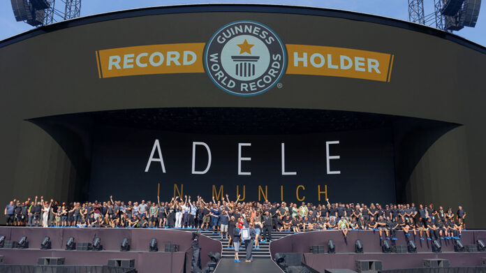 This is what the world’s largest LED video wall looks like: Adele’s extravagant 44,000-square-foot display is heading straight into the Guinness World Records book