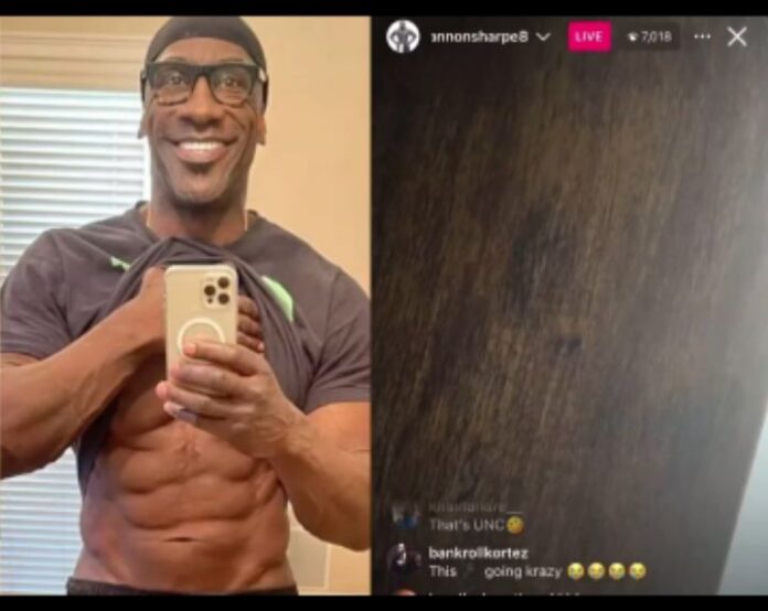 Tlof Tlof VIDEO: Shannon Sharpe smashing a female in viral leaked sextape on IG live