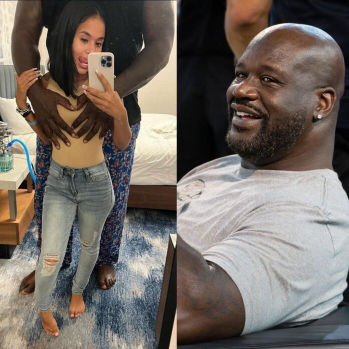 VIDEO: Reactions as Shaq O’Neal holding 2 boobs of short Latina dating girlfriend, 1.Filly Maria, while partying at the club in Harrah’s Atlantic City & The Pool