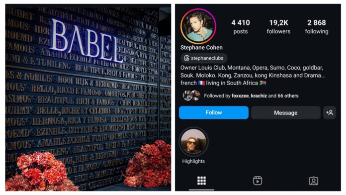 VIDEO: Stephane Cohen is the racist owner of Babel Menlyn restaurant killing black South Africans as Molly Bave exposed it on TikTok