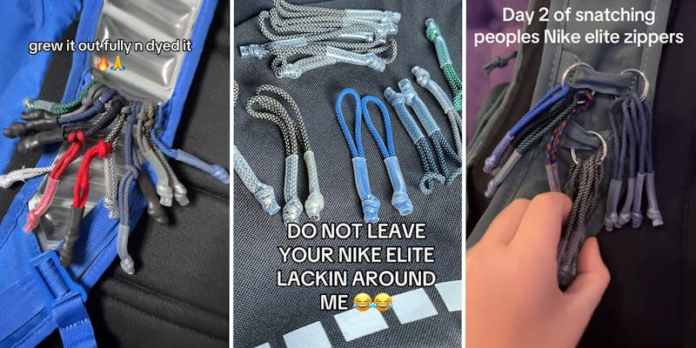 Why are teens stealing backpack accessories? Nike Elite zipper thefts are the latest illegal trend on TikTok