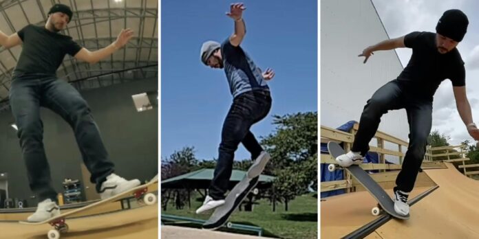 ‘6 fingers’: Skateboarding channel’s Tim Pool ollie pic accused of being AI fakery