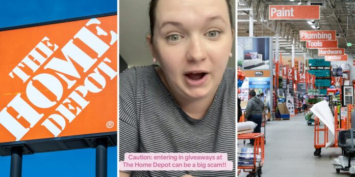 ‘Beware’: Home Depot shopper issues warnings about the in-store ‘giveaways’