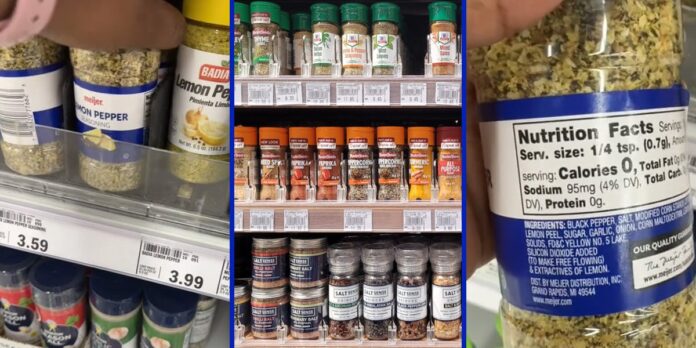 ‘But Great Value lemon pepper is so good’: Woman warns against buying McCormick, other big-name seasonings at the grocery store