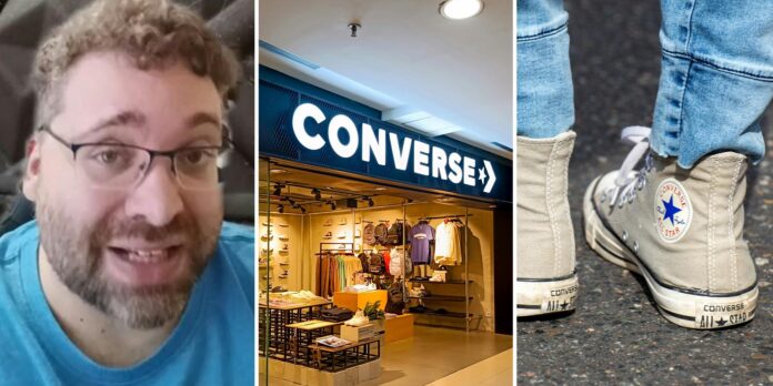 ‘Converse got pretty clever’: Man shares the real reason Converse shoes have felt on the bottom