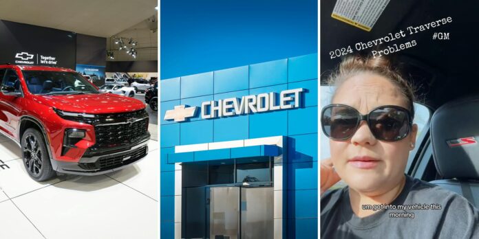 ‘I am so done defending them’: Woman blasts 2024 Chevrolet Traverse after unexpected problem with a new car