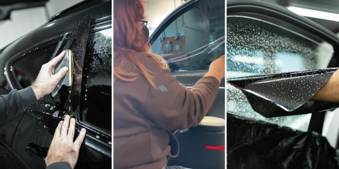 ‘I don’t have a CAR PAYMENT for someone to install window tint’: Woman shares how to tint your own windows for less. Should you bother?