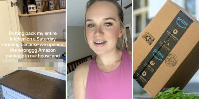 ‘I open all boxes outside bc of this…’: Customer shows what happens if you open your Amazon packages inside