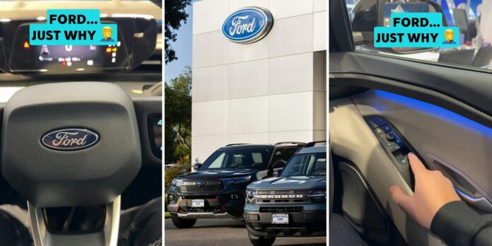 ‘I think they’re being innovative to be fair’: Ford has new button that looks like Volkswagen’s. Viewers could not be more torn about it