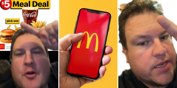 ‘I thought it was cheaper’: Man warns against using the McDonald’s app after ordering the steak, egg, and cheese bagel in person