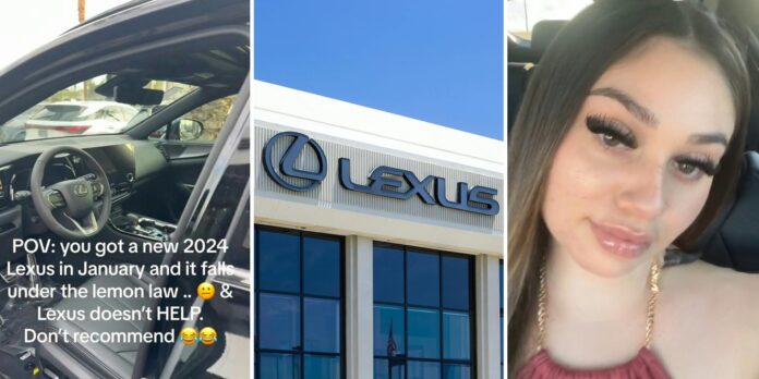 ‘I thought these were supposed to be reliable’: 2024 Lexus driver says dealership sold her a lemon. She can’t believe their response