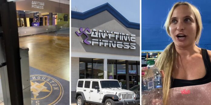 ‘I was just here a couple of days ago’: Woman goes to Anytime Fitness. She can’t believe what she finds