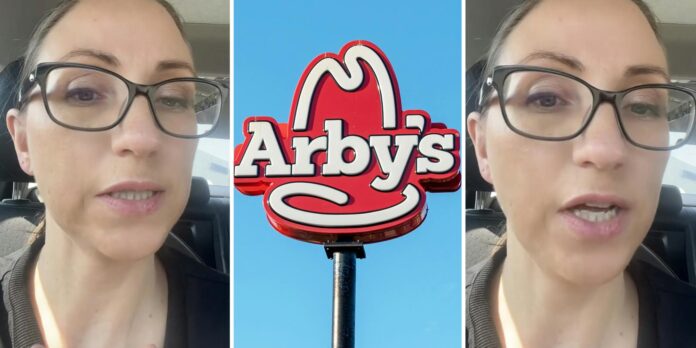 ‘I would be upset for like a minute.. then happy’: Arby’s customer can’t believe what drive-thru worker did after she ordered buffalo chicken slider and small Dr. Pepper