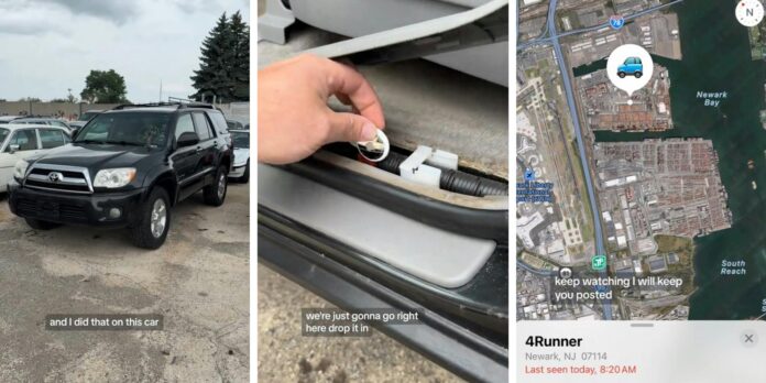 ‘If you got paid why you care’: Dealer places an AirTag on sold Toyota 4Runner after buyer didn’t disclose where it was going