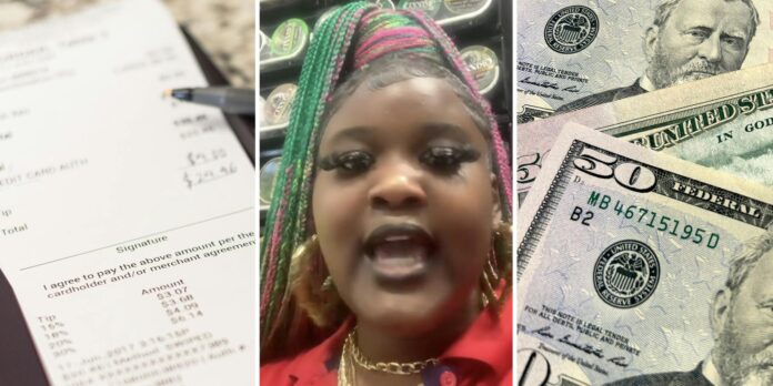 ‘I’m about to turn this receipt into $50’: Cashier shares her side hustle with customers’ receipts