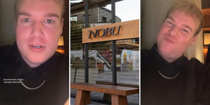 ‘I’m at Nobu for the FIRST and LAST time…’: Nobu customer orders 2 tacos. He can’t believe what he gets