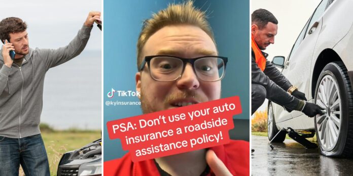 ‘I’m shocked that a lot of people don’t know this’: Expert says never use your car insurance to file a roadside assistance claim