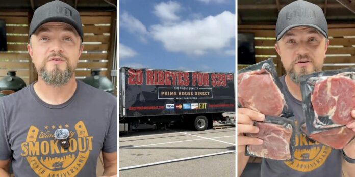 ‘It blows my mind people actually buy these’: Grill expert issues warning about steaks being sold in parking lots