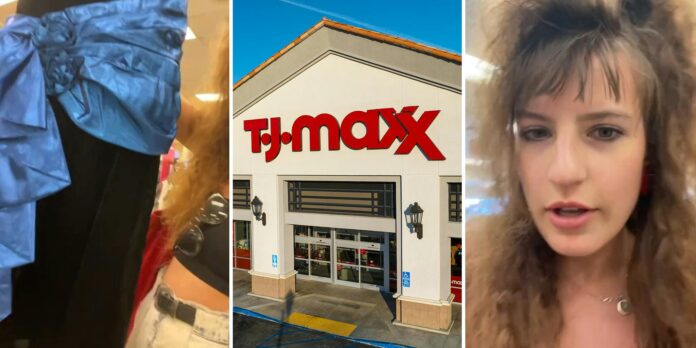 ‘I’ve literally never heard of this ever happening’: T.J. Maxx customer thinks she found ‘80s-style dress. Then she checks the tag