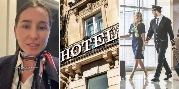 ‘JUST CHANGED MY WHOLE ENTIRE LIFE’: Flight attendant shares the first thing she does when she gets to hotel