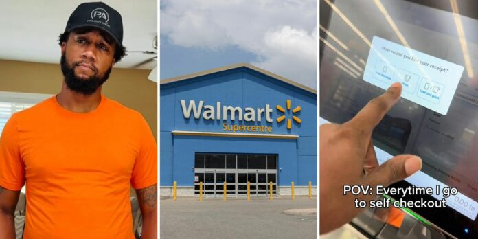 ‘Just print the receipt’: Man always gives 1 star at Walmart self-checkout. But not everybody’s on board