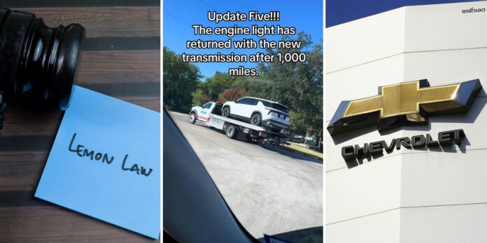 ‘Lemon law that bad boy’: Man has to get brand-new Chevrolet towed away after only 1,000 miles