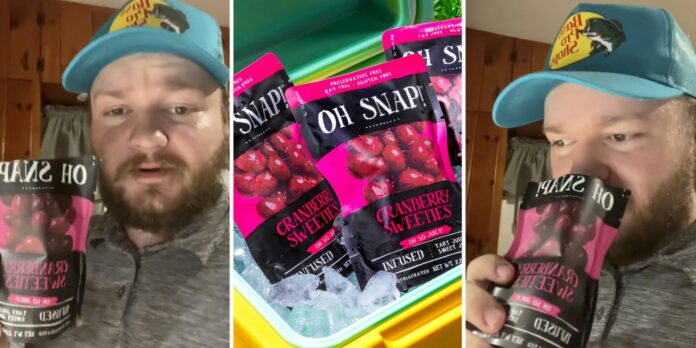 ‘Maybe think twice’: Man issues warning about the Oh Snap! Cranberry Sweeties